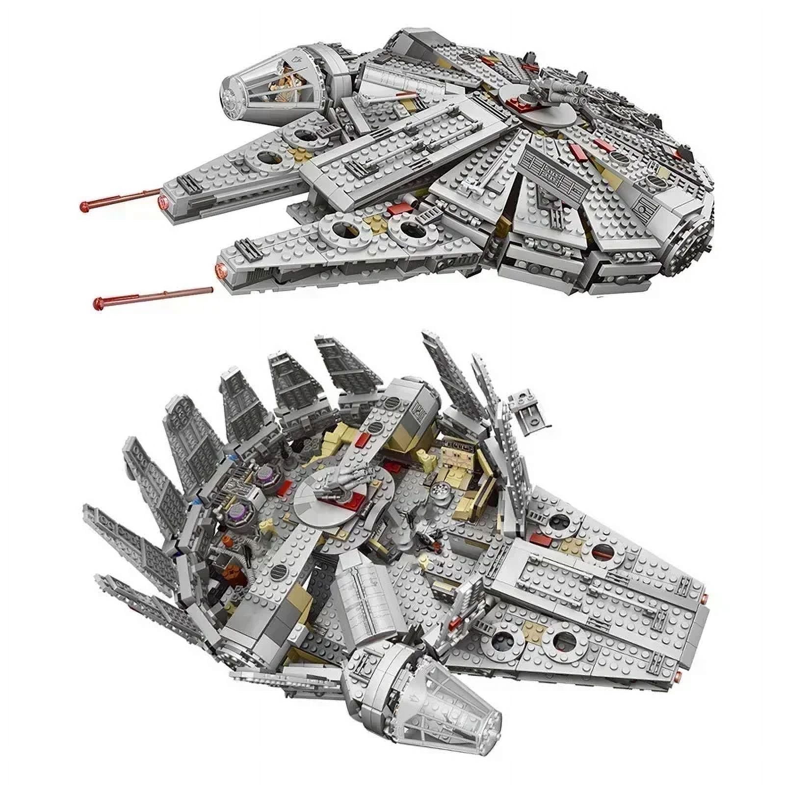 New Millennium Spaceship Bricks Force Awakens Set Destroye Spaces Toy Model Building Blocks Collectable Model Kits Kids DIY Gift