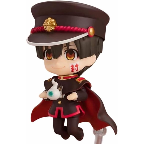 New Minamoto Kou Figure, q Version Military Major General Minamoto Kou Movable Figurine 10cm/3.9inch Handmade Statue Collection Figurine Anime Fans Gifts