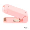 thumbnail image 1 of New Mini Bag Clip Machine Heat Sealing Portable Plastic Impulse Sealer PINK, 1 of 8