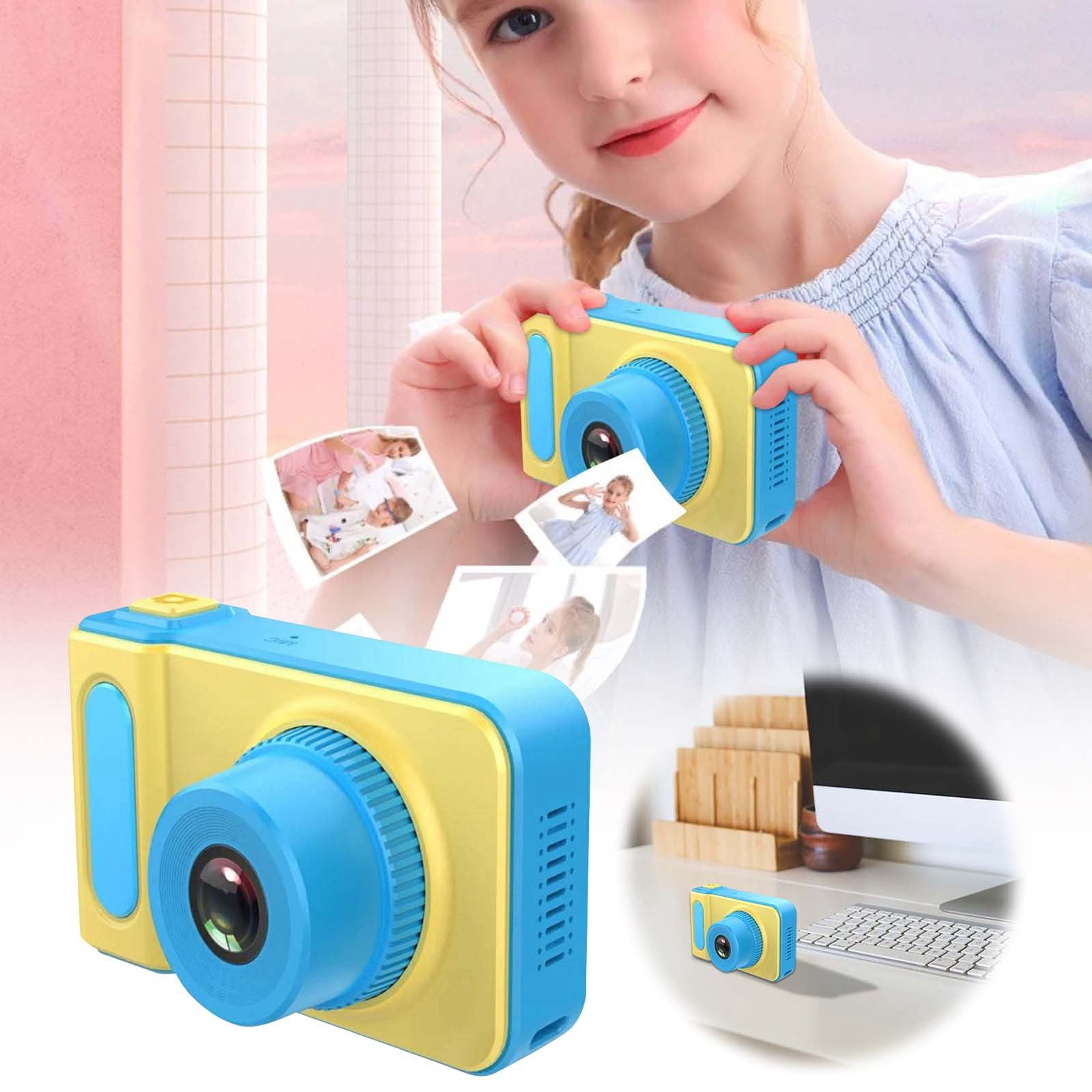 New Mini Cartoon Digital Camera For Kids Children's Mirrorless Camera