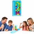 New Mini Color Stack Challenge Game, Portable Pocket Travel Brain Game ...
