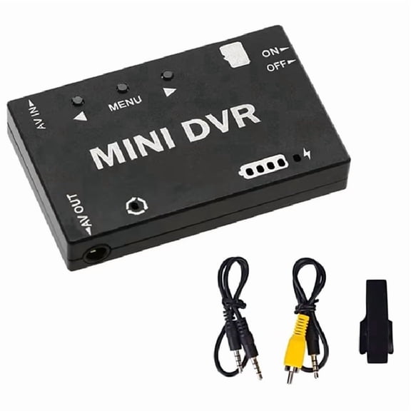 New Mini DVR Module NTSC / PAL Switchable Built-in Battery Video Audio FPV Recorder for RC Models Airplane Racing Drone