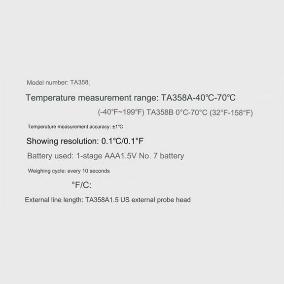 New Mini Lcd Digital Probe Sensor Thermometer Thermometer Measurer
