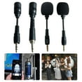 thumbnail image 1 of New Mini Mobile Phone Microphone Portable Mini Short Microphone Phone Mic Recording K Song Singing, 1 of 7