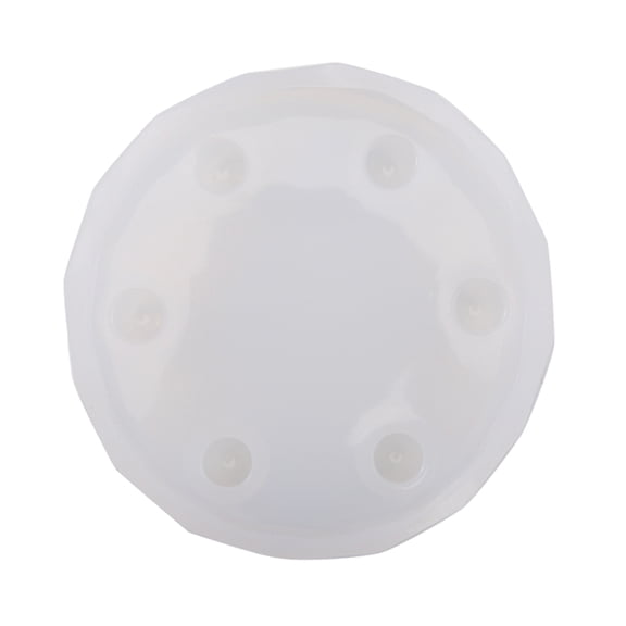 New Mini Resin Table Mold Silicone Mold Epoxy Mold Exhibition Table Mold Diy Crafting Tools(Molds Only)