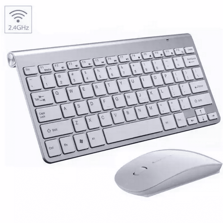 Slim Mini Wireless Keyboard and 2.4G Mouse Set for Mac Apple Slim Mini Wireless Keyboard and 2.4G Mouse Set for Mac Apple