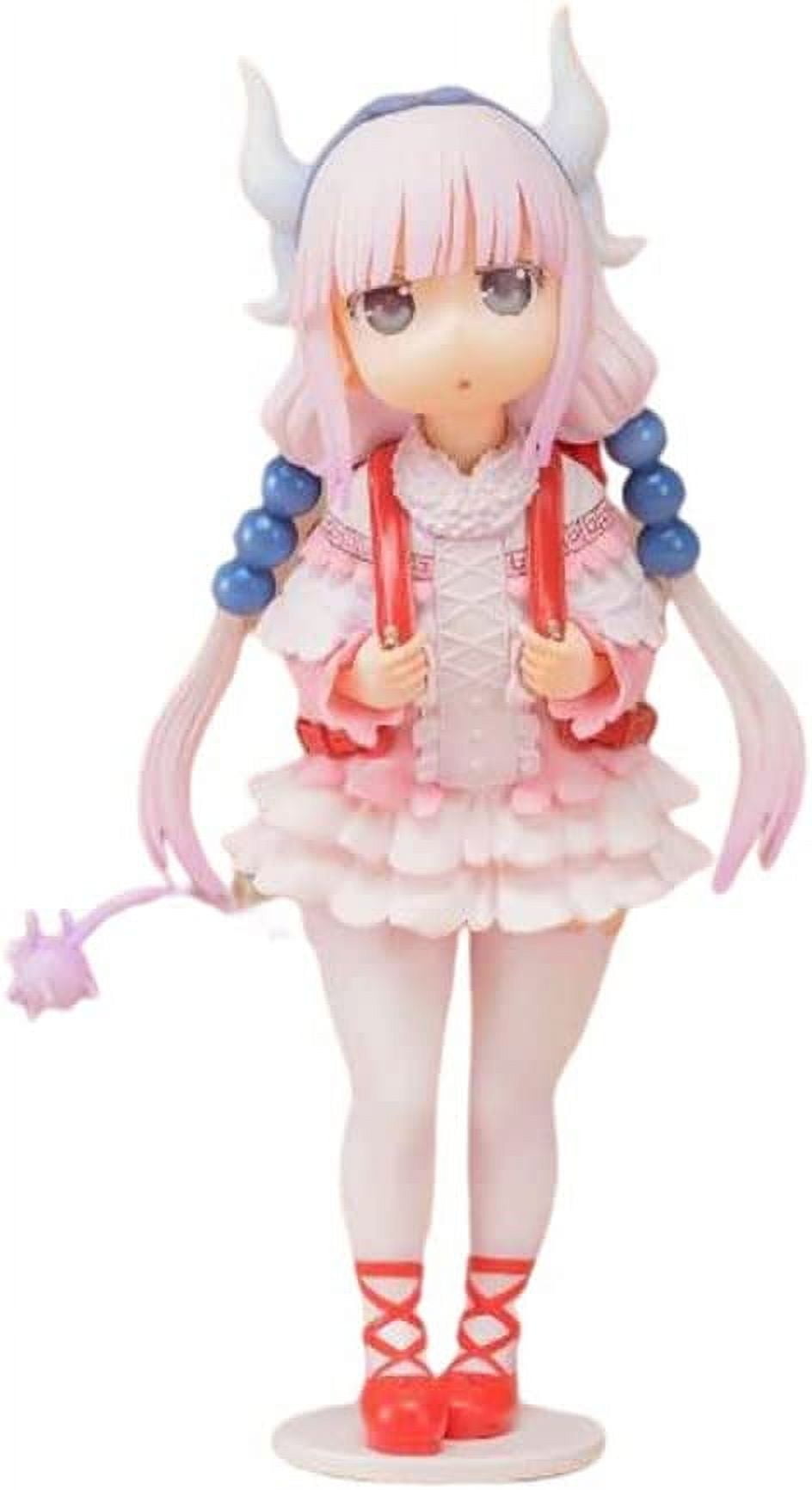 New Miss Kobayashi's Dragon Maid Kanna Kamui 1:6 Scale Character Anime Statue Figure Desktop Ornament Popular Decorations Fan Souvenirs Creative Gift Collection 16cm/6.2inch