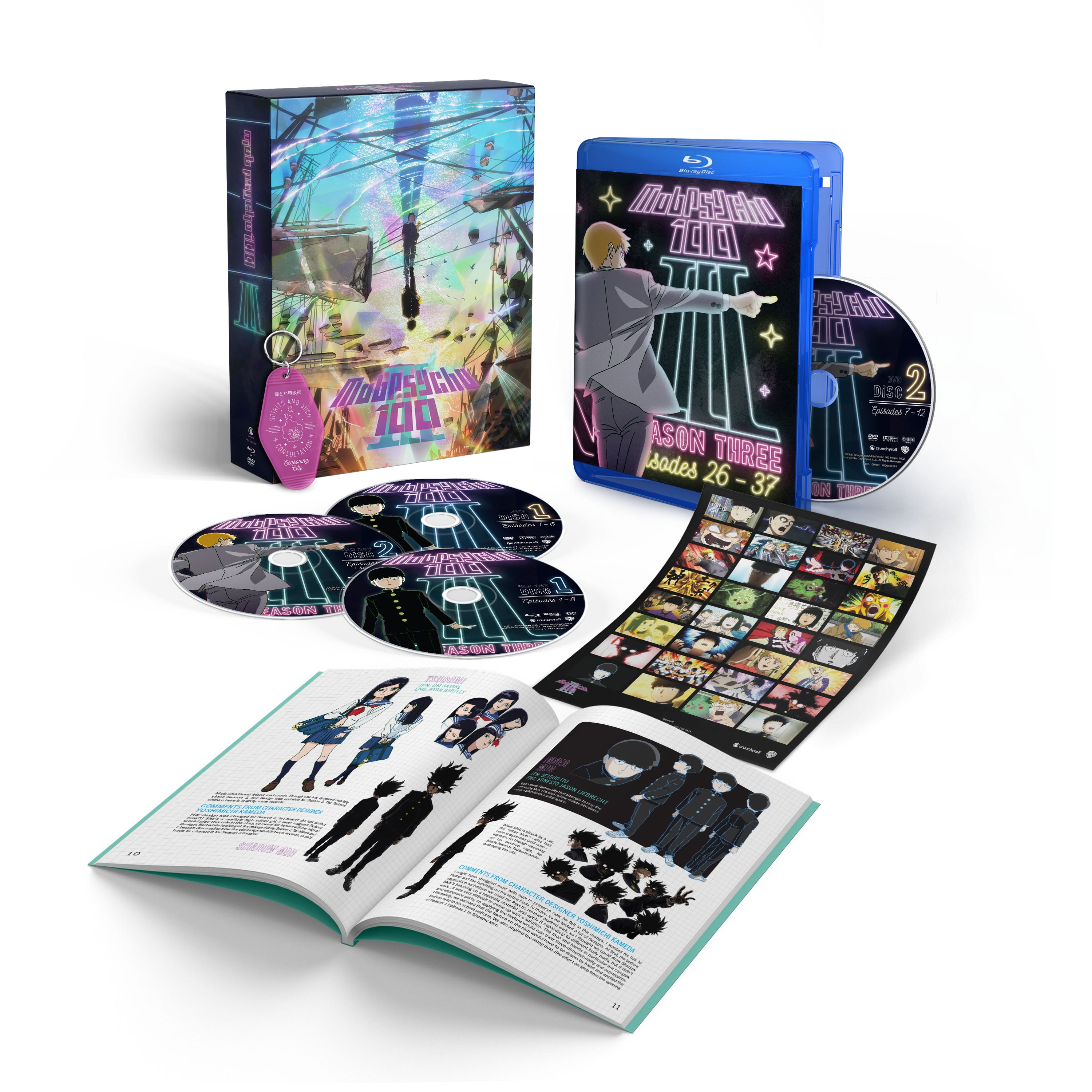 New Mob Psycho 100 III Season 3 (LE /Blu-ray + DVD) - Walmart.com