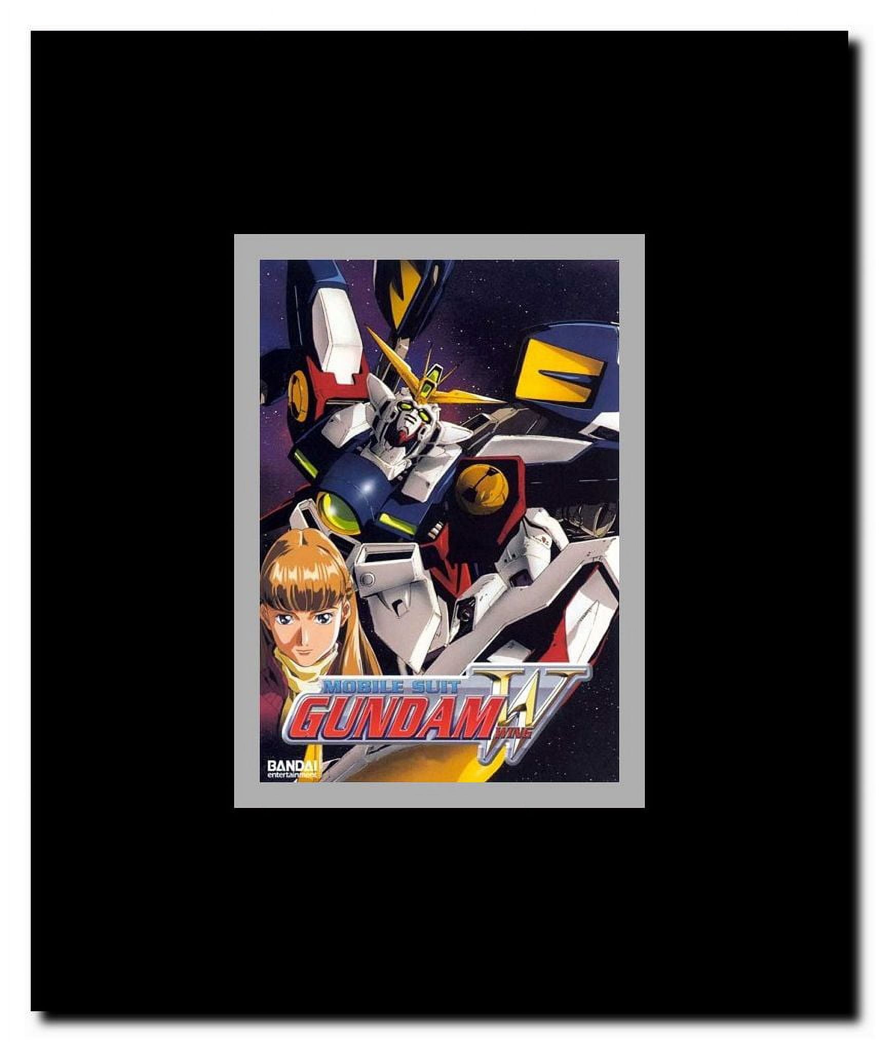 New Mobile Report Gundam Wing 2 Framed Movie Poster