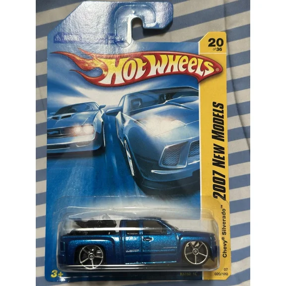 New Model Chevy Silverado New Model 2007 Hot Wheels Squarebody Truck Mattel
