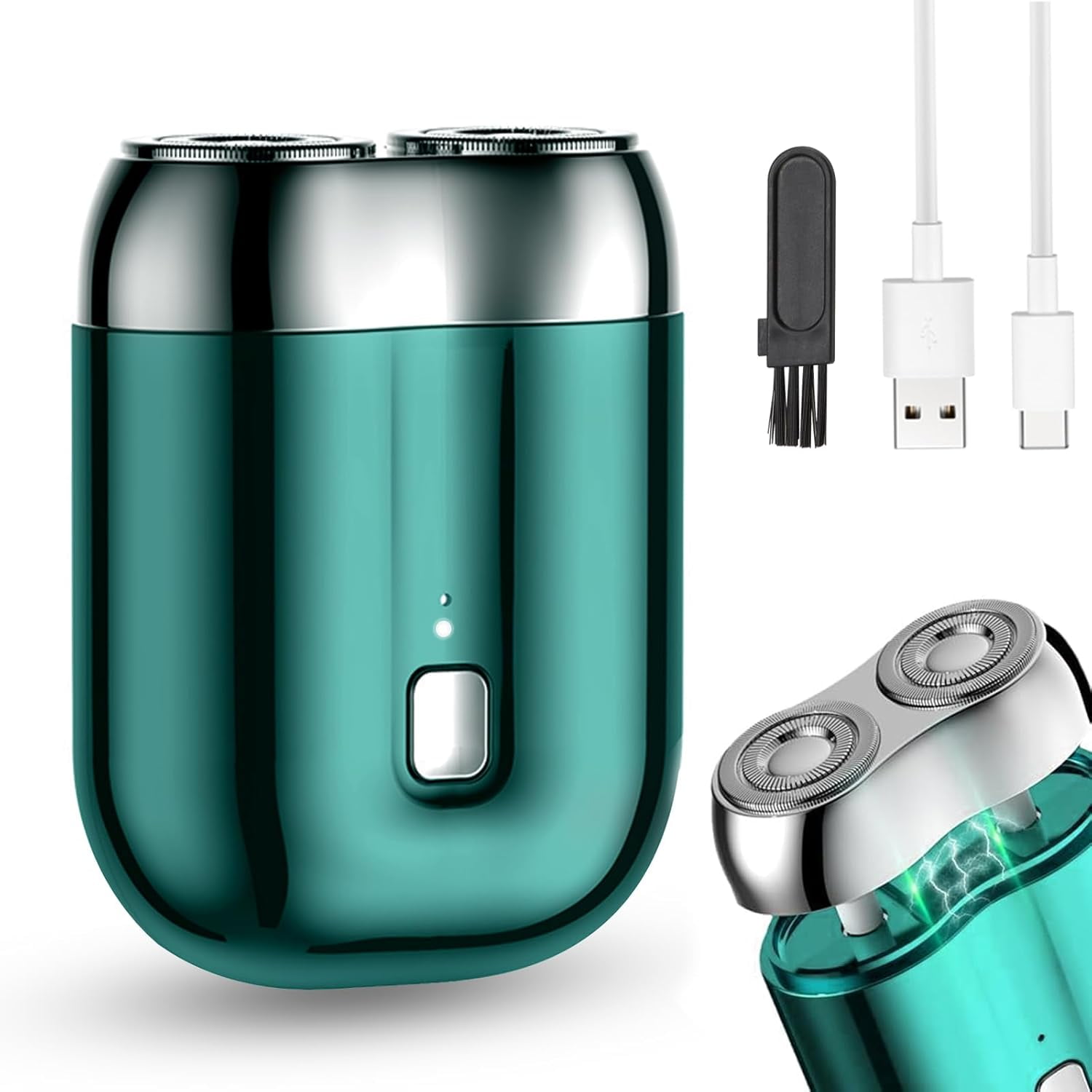 New Model Mini DualHead Electric Shaver, 2025 New Upgrade Pocket