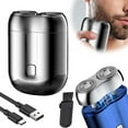 New Model Mini DualHead Electric Shaver, Upgrade Pocket Shaver, 2025