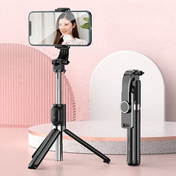 New Model Phone Selfie Stick With Wireless Bluetooth Extendable Tripod Foldable For Live Streaming