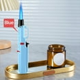 thumbnail image 1 of New Modern Igniter, Small Portable Gas Lighter, Multicolor Torch Lighters, Blue Flame Lighter with Safety Lock Windproof Removable High Temperature Welding Torch Lighter(not include gas), 1 of 7