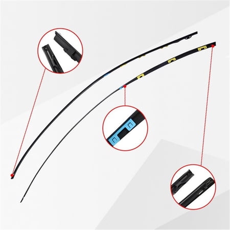 New Molding L&R Drip Side Set 73168-SNA-013 73158-SNA-013 Fit HONDA CIVIC USA