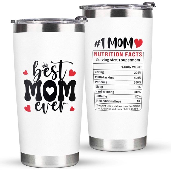 New Mom Gifts - 20oz Tumbler for Christmas, Birthday - Daughter & Son Gift