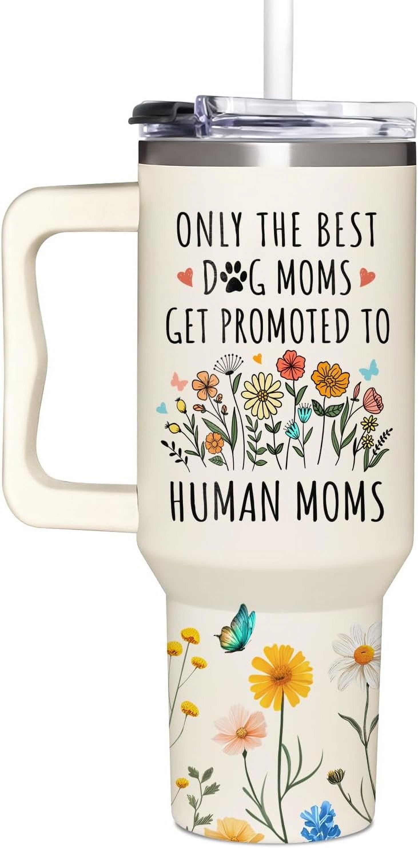 New Mom Gifts - Christmas Gift for New Mom - Funny Mothers Day Gift - Moms Birthday Gifts Idea Tumbler With Handle 40oz