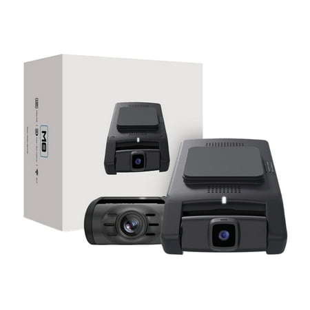 Momento - MD-8100 HD Dash Camera Kit (Front and Rear Camera) - Black