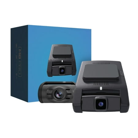 Momento - 2K UHD M8 Pro Dash Camera System (Front and Rear Camera) - Black
