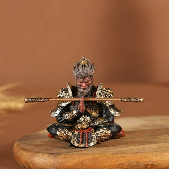 New Monkey King (Copper Ver) Character Anime Model Statue Action Figures Desktop Ornament Popular Decorations Fan Souvenirs Creative Gift Collectable
