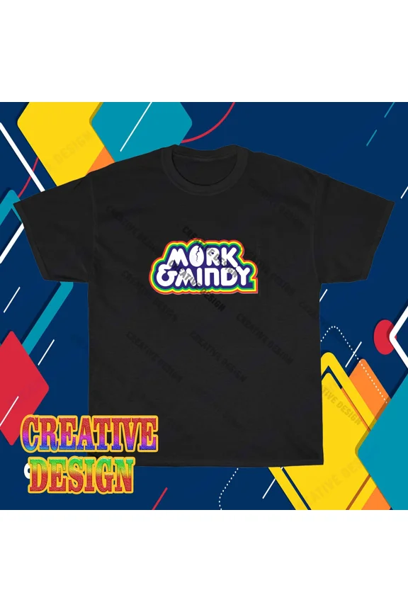 New Mork & Mindy 70s Movie T-Shirt Funny Size S to 5XL