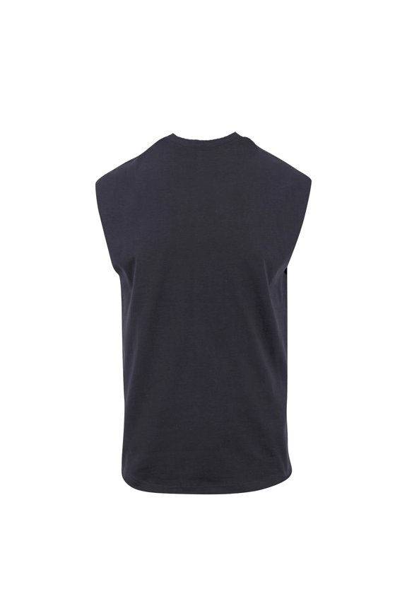 Mens Plain Sleeveless T-Shirt