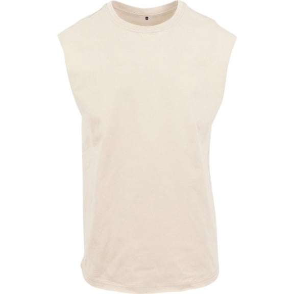 New Morning Studios Mens Plain Sleeveless T-Shirt