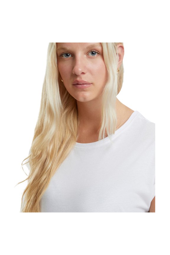 Womens Extended Shoulder Regular T-Shirt