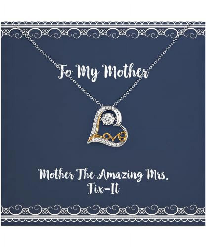 New Mother Gifts, Mother The, Epic Birthday Love Dancing Necklace Gifts Idea For Mother, Mother Gifts From Son Daughter, Mothers Day gifts, Gifts for Mom, Best Mom Ever, 1 Mom