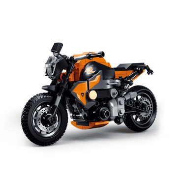 New Motorcycle Building Blocks Stable Base Model Bricks Cool Shape Kit Ornaments Educational Toys For Children