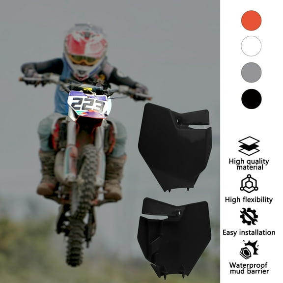 New Motorcycle Front License Number Plate Motocross Enduro for KTM XC SX SXF 125 150 250 300 350 450 Registration Plate Cover