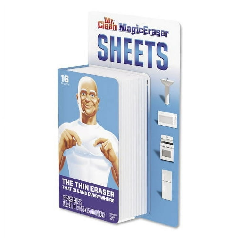Magic Eraser Sheets, 3.5 x 5.8, 0.03 Magic Eraser Sheets, 3.5 x 5.8, 0.03