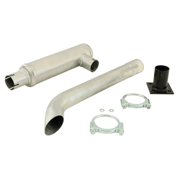 New Muffler Compatible With Kubota B7200E B7200D B1550D B1550HSTD B1550E B6200E B1750HSTD B1550HST-E B1750HSTE B6200D B1750D B1750E By 15541-12110