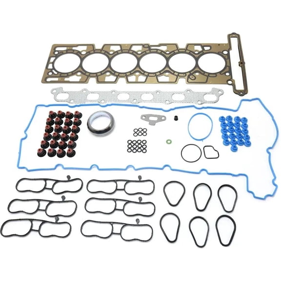 New Multi-Layered Steel Cylinder Head Gasket Compatible With Buick Chevrolet GMC Envoy SLE 6 Cyl 4.2L Trailblazer EXT LT 6 Cyl 4.2L Rainier CXL 6 Cyl 4.2L 2005 By RC31250004