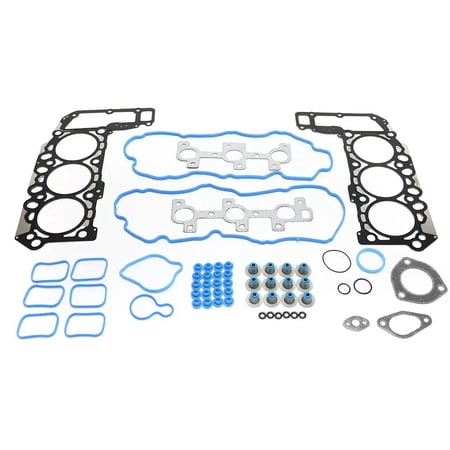 New Multi-Layered Steel Cylinder Head Gasket Compatible With Jeep Liberty Jet 6 Cyl 3.7L Grand Cherokee Laredo 6 Cyl 3.7L 2005-2012 By 021043301 HS54250A