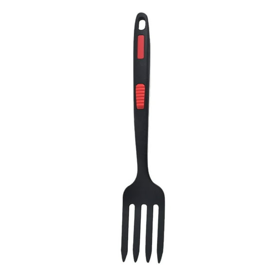 New Multi-Style Silicone Cooking Fork - Versatile, Heat-Resistant, Non-Stick, Easy to Clean, Ergonomic Grip