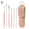 thumbnail image 1 of New Multicolor Earwax Removal Kit, Ear Wax Removal 6-in-1 Ear Pick Tools Reusable Ear Cleaner, Steel Ear Pick Set With Keychain Box Utility To Use N6V8, 1 of 1