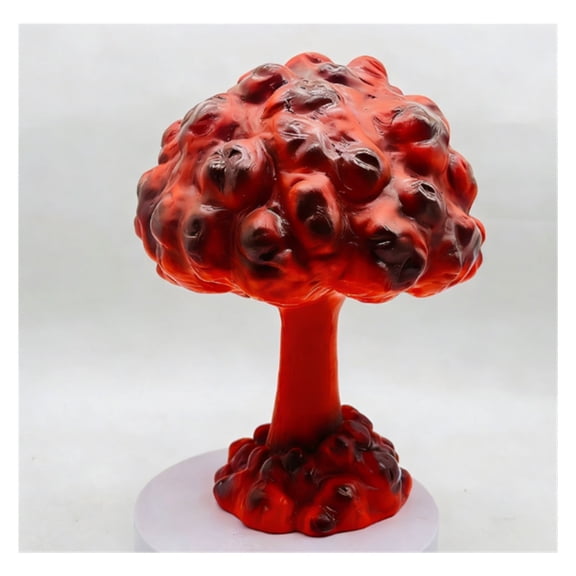New Mushroom Cloud Table Lamp Desktop Ornaments Led Light Resin Decoration USB Plug Mushroom Cloud Table Lamp