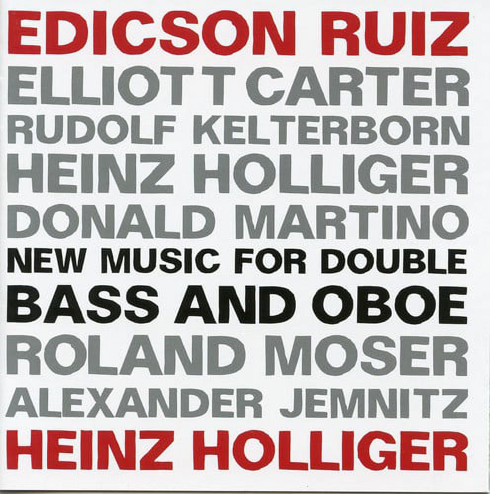 New Music for Double Bass & Oboe