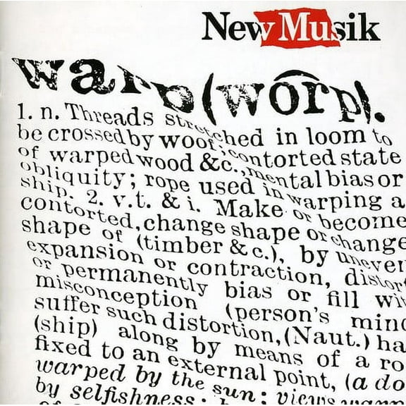 New Musik - Warp - Music & Performance - CD