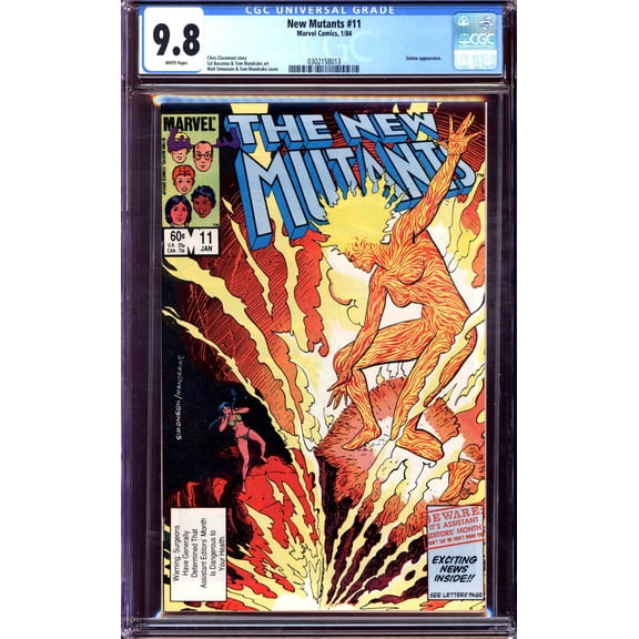 New Mutants #11 - CGC 9.8 Comic Book