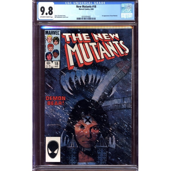 New Mutants #18 - CGC 9.8 Comic Book
