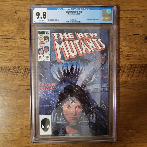New Mutants #18 - CGC 9.8 Comic Book