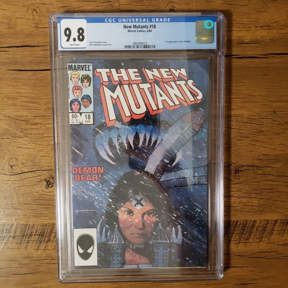 New Mutants #18 - CGC 9.8 Comic Book