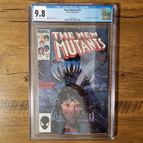 New Mutants #18 - CGC 9.8 Comic Book