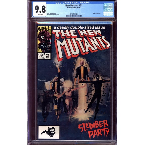 New Mutants #21 - CGC 9.8 Comic Book