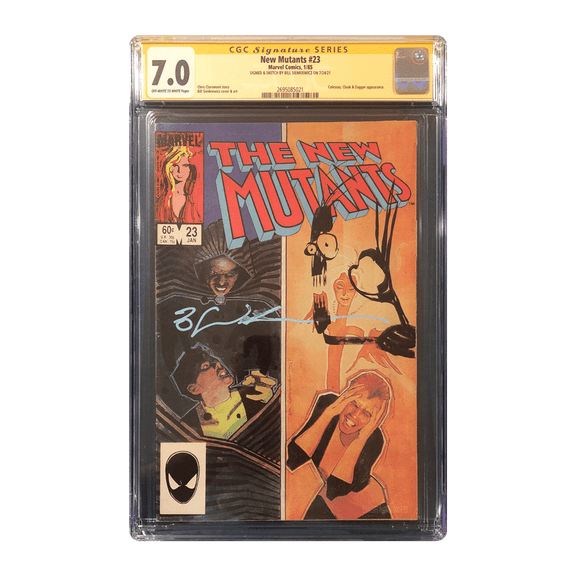 New Mutants #23 - CGC 7 Comic Book