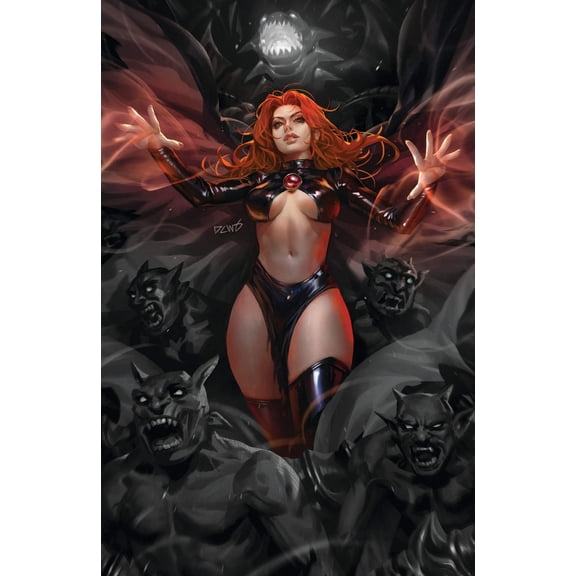 New Mutants 25 Unknown Comics Derrick Chew Exclusive Color Splash Convention VIRGIN Var (06/08/2022)