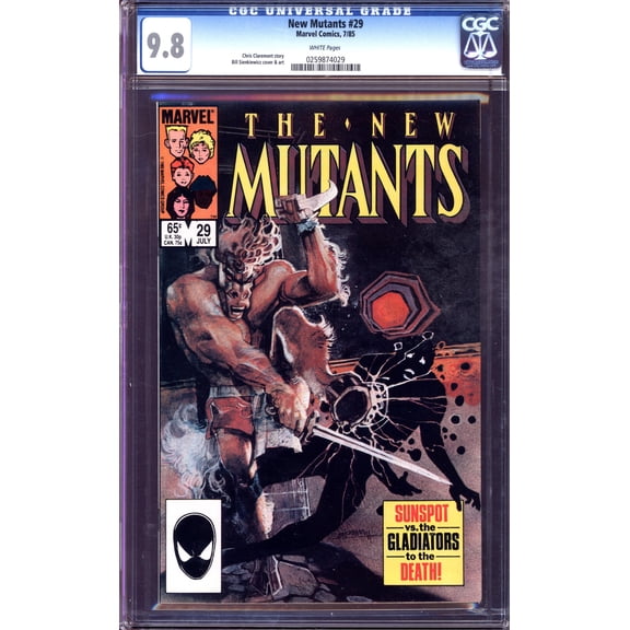New Mutants #29 - CGC 9.8 Comic Book