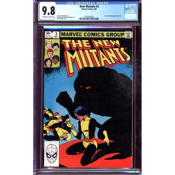 New Mutants #3 - CGC 9.8 Comic Book